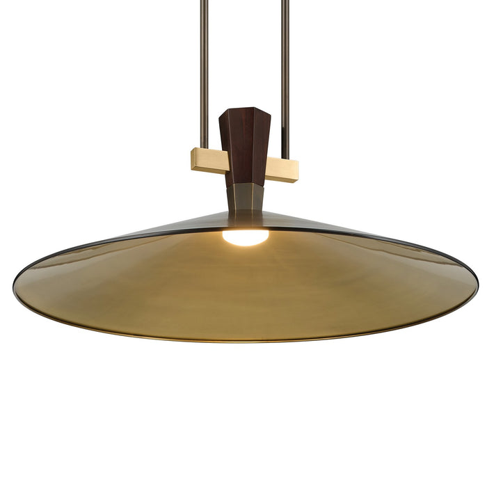 Myhouse Lighting Kichler - 52833LBZLED - LED Pendant - Tenon - Lacquered Bronze