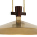 Myhouse Lighting Kichler - 52833LBRLED - LED Pendant - Tenon - Lacquered Brass