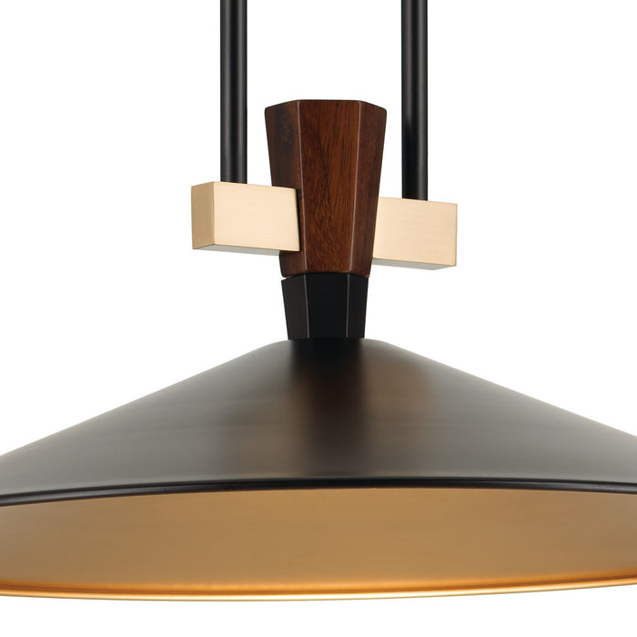Myhouse Lighting Kichler - 52832BKLED - LED Pendant - Tenon - Black