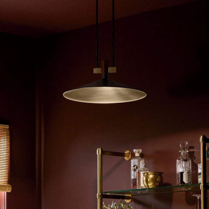 Myhouse Lighting Kichler - 52832BKLED - LED Pendant - Tenon - Black