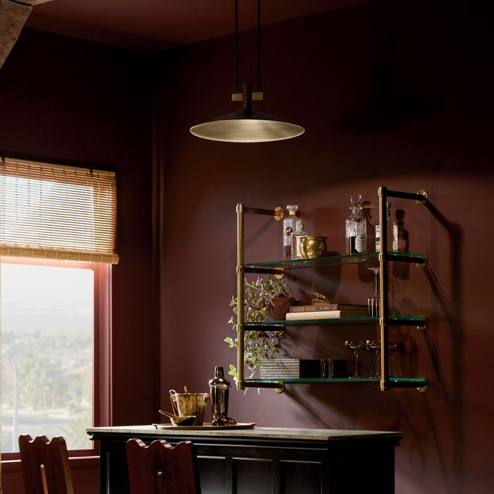 Myhouse Lighting Kichler - 52832BKLED - LED Pendant - Tenon - Black