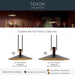 Myhouse Lighting Kichler - 52832BKLED - LED Pendant - Tenon - Black