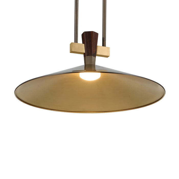 Myhouse Lighting Kichler - 52832LBZLED - LED Pendant - Tenon - Lacquered Bronze