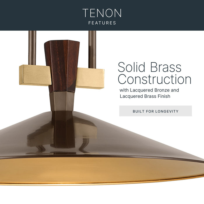 Myhouse Lighting Kichler - 52832LBZLED - LED Pendant - Tenon - Lacquered Bronze