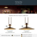 Myhouse Lighting Kichler - 52832LBZLED - LED Pendant - Tenon - Lacquered Bronze