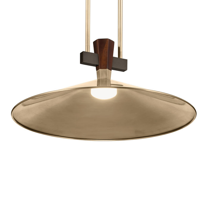 Myhouse Lighting Kichler - 52832CPZLED - LED Pendant - Tenon - Champagne Bronze