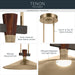 Myhouse Lighting Kichler - 52832CPZLED - LED Pendant - Tenon - Champagne Bronze