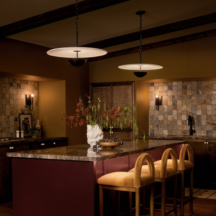 Myhouse Lighting Kichler - 52829BKLED - LED Pendant - Mikale - Black