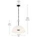 Myhouse Lighting Kichler - 52828BKLED - LED Pendant - Mikale - Black