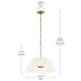 Myhouse Lighting Kichler - 52828CPZLED - LED Pendant - Mikale - Champagne Bronze