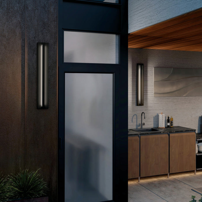 Myhouse Lighting Kichler - 59171BKLED - LED Outdoor Wall Mount - Arik - Black