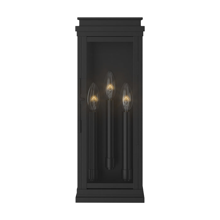 Myhouse Lighting Kichler - 59163BK - Three Light Outdoor Wall Mount - Lundon - Black