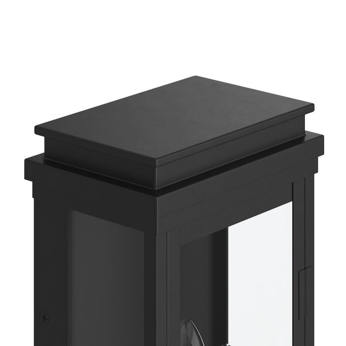 Myhouse Lighting Kichler - 59163BK - Three Light Outdoor Wall Mount - Lundon - Black