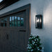 Myhouse Lighting Kichler - 59163BK - Three Light Outdoor Wall Mount - Lundon - Black