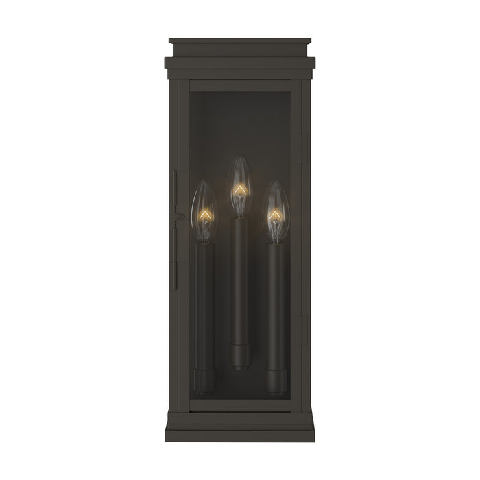 Myhouse Lighting Kichler - 59163OZ - Three Light Outdoor Wall Mount - Lundon - Olde Bronze