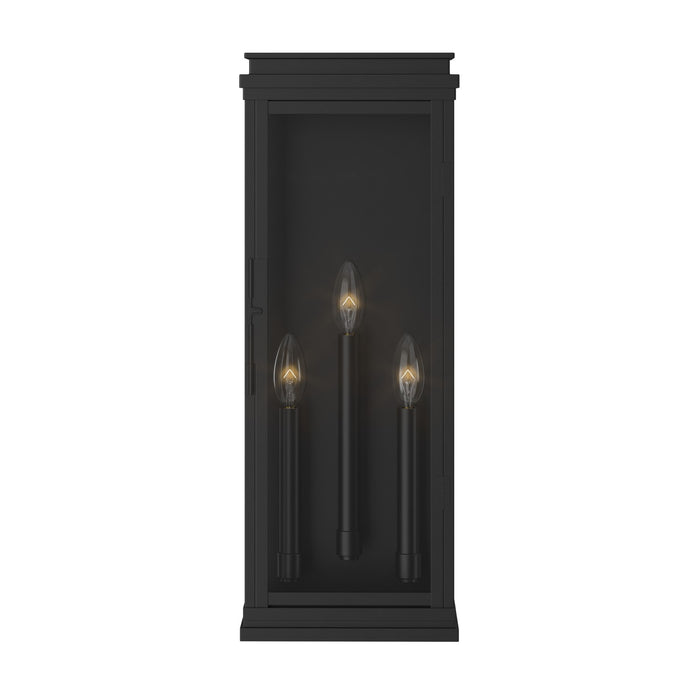 Myhouse Lighting Kichler - 59164BK - Three Light Outdoor Wall Mount - Lundon - Black