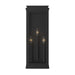 Myhouse Lighting Kichler - 59164BK - Three Light Outdoor Wall Mount - Lundon - Black