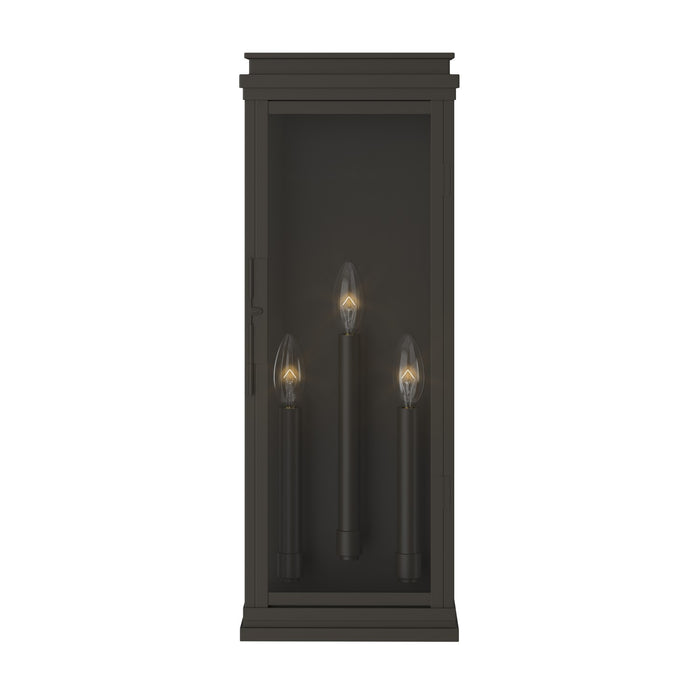 Myhouse Lighting Kichler - 59164OZ - Three Light Outdoor Wall Mount - Lundon - Olde Bronze