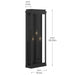 Myhouse Lighting Kichler - 59165BK - Three Light Outdoor Wall Mount - Lundon - Black