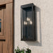 Myhouse Lighting Kichler - 59165BK - Three Light Outdoor Wall Mount - Lundon - Black