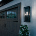 Myhouse Lighting Kichler - 59165BK - Three Light Outdoor Wall Mount - Lundon - Black