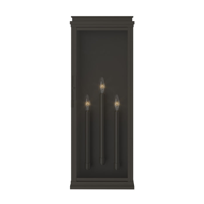 Myhouse Lighting Kichler - 59165OZ - Three Light Outdoor Wall Mount - Lundon - Olde Bronze