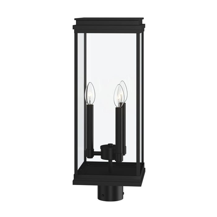 Myhouse Lighting Kichler - 59166BK - Three Light Outdoor Post Lantern - Lundon - Black