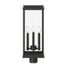 Myhouse Lighting Kichler - 59166OZ - Three Light Outdoor Post Lantern - Lundon - Olde Bronze