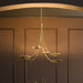 Myhouse Lighting Kichler - 52857LBR - Six Light Chandelier - Palmela - Lacquered Brass