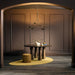 Myhouse Lighting Kichler - 52857LBRLBZ - Six Light Chandelier - Palmela - Lacquered Brass