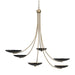 Myhouse Lighting Kichler - 52857CPZBK - Six Light Chandelier - Palmela - Champagne Bronze