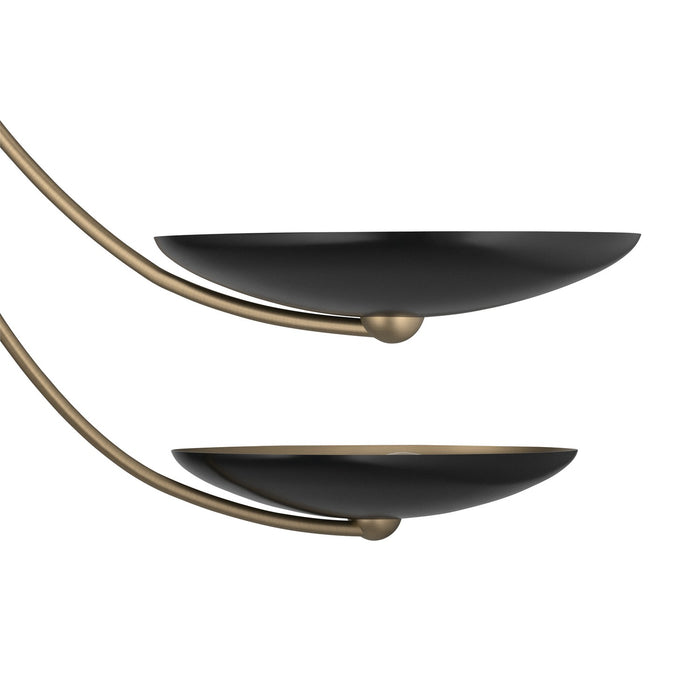 Myhouse Lighting Kichler - 52857CPZBK - Six Light Chandelier - Palmela - Champagne Bronze