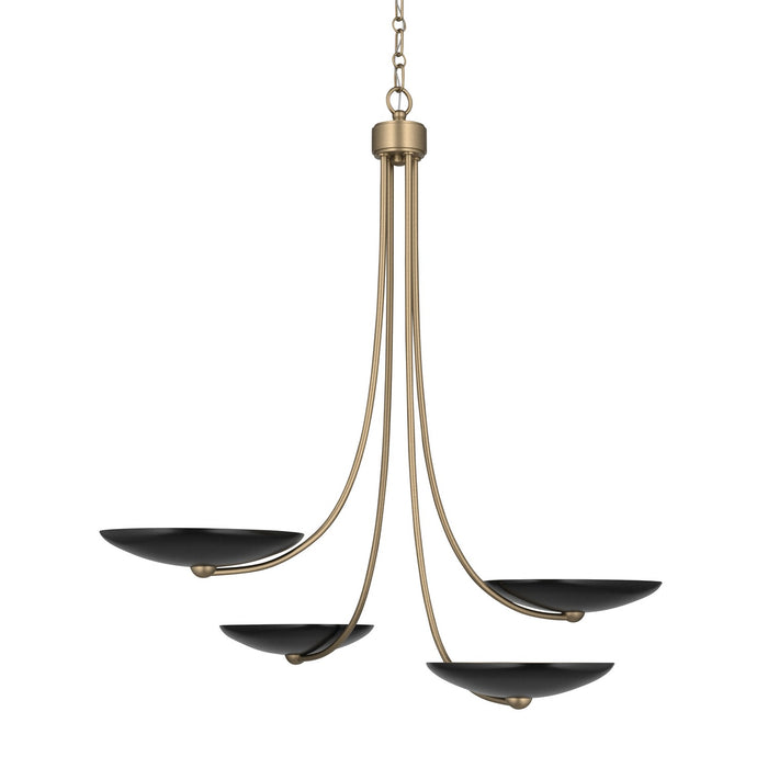Myhouse Lighting Kichler - 52855CPZBK - Four Light Chandelier - Palmela - Champagne Bronze