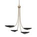 Myhouse Lighting Kichler - 52855CPZBK - Four Light Chandelier - Palmela - Champagne Bronze