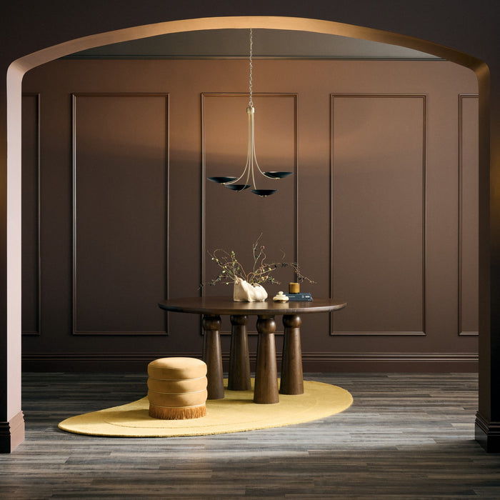 Myhouse Lighting Kichler - 52855CPZBK - Four Light Chandelier - Palmela - Champagne Bronze