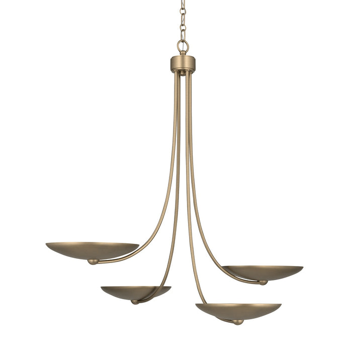 Myhouse Lighting Kichler - 52855CPZ - Four Light Chandelier - Palmela - Champagne Bronze