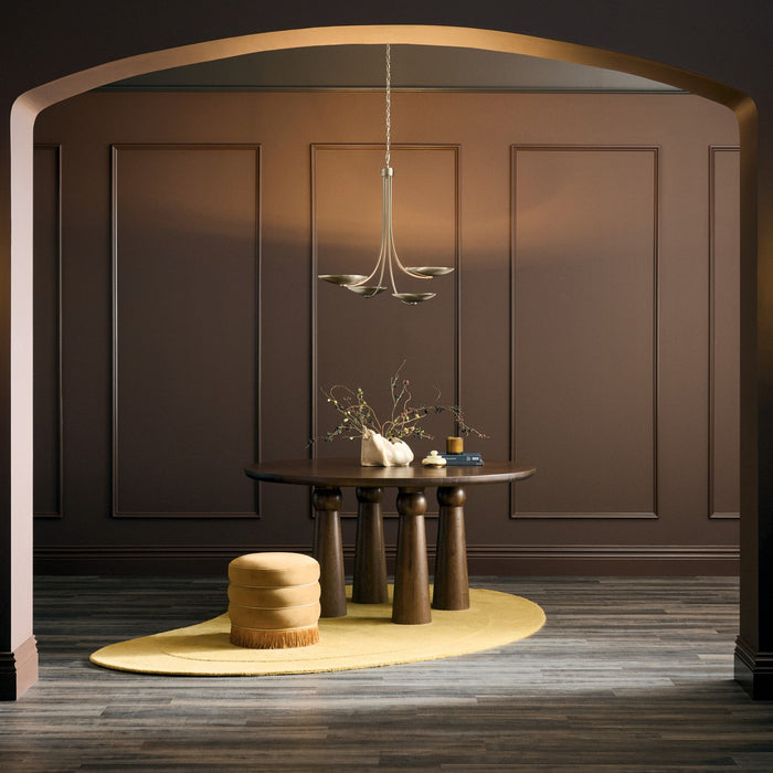 Myhouse Lighting Kichler - 52855CPZ - Four Light Chandelier - Palmela - Champagne Bronze