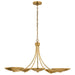 Myhouse Lighting Kichler - 52856LBR - Five Light Chandelier - Palmela - Lacquered Brass