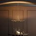 Myhouse Lighting Kichler - 52856LBR - Five Light Chandelier - Palmela - Lacquered Brass