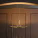 Myhouse Lighting Kichler - 52856LBR - Five Light Chandelier - Palmela - Lacquered Brass