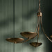 Myhouse Lighting Kichler - 52856LBRLBZ - Five Light Chandelier - Palmela - Lacquered Brass