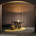 Myhouse Lighting Kichler - 52856LBRLBZ - Five Light Chandelier - Palmela - Lacquered Brass