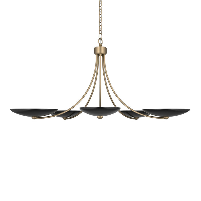 Myhouse Lighting Kichler - 52856CPZBK - Five Light Chandelier - Palmela - Champagne Bronze