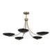 Myhouse Lighting Kichler - 52856CPZBK - Five Light Chandelier - Palmela - Champagne Bronze