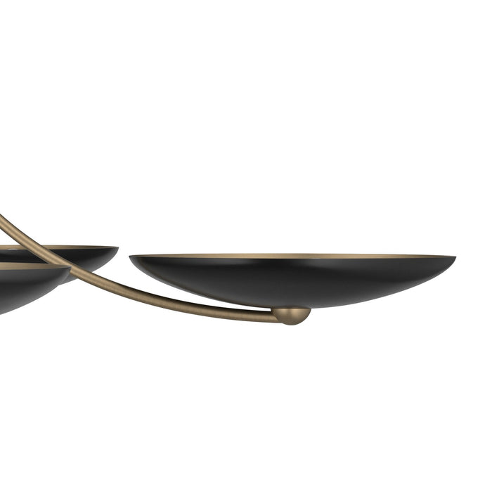 Myhouse Lighting Kichler - 52856CPZBK - Five Light Chandelier - Palmela - Champagne Bronze
