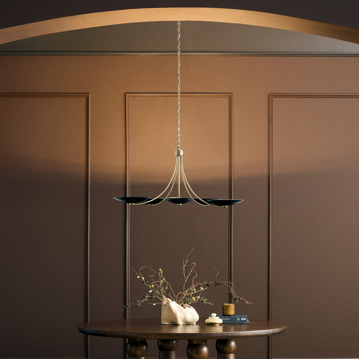 Myhouse Lighting Kichler - 52856CPZBK - Five Light Chandelier - Palmela - Champagne Bronze