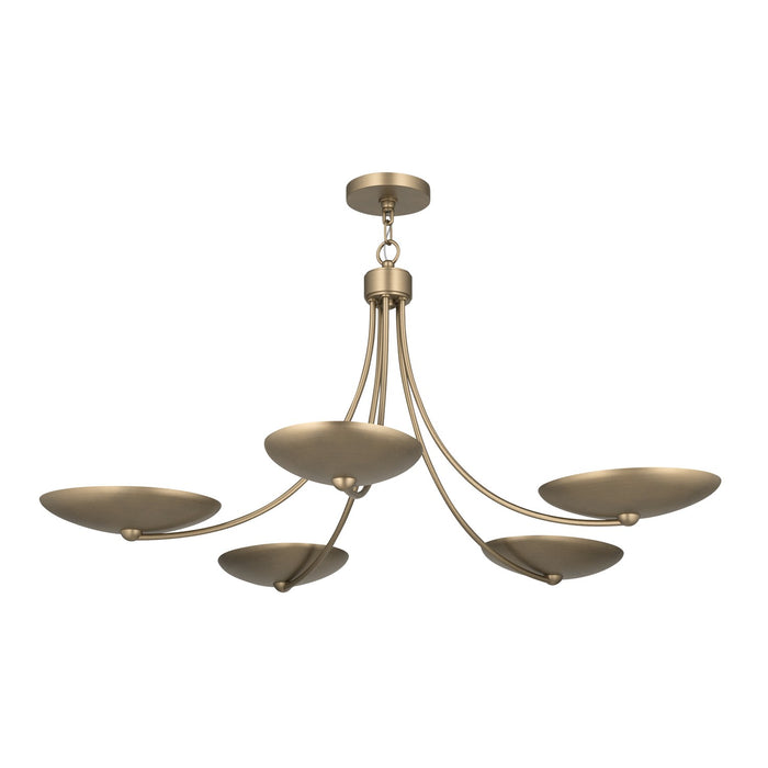 Myhouse Lighting Kichler - 52856CPZ - Five Light Chandelier - Palmela - Champagne Bronze