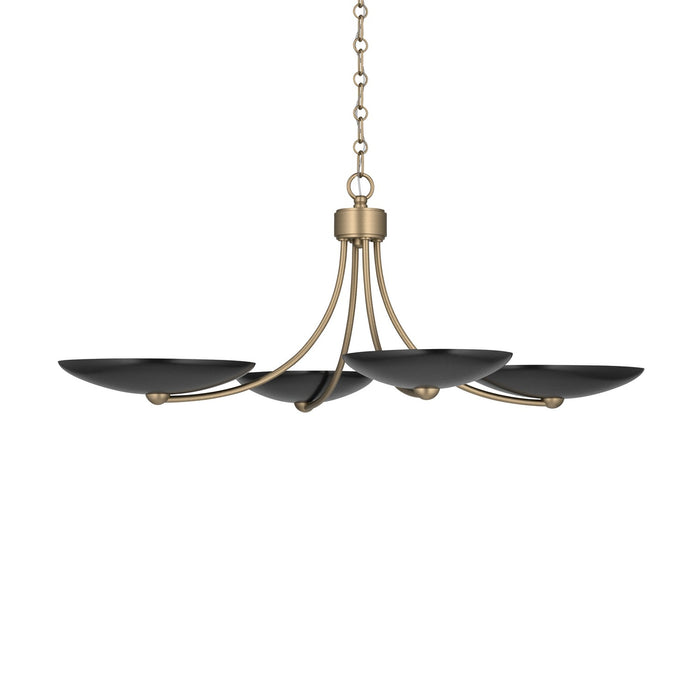 Myhouse Lighting Kichler - 52854CPZBK - Four Light Chandelier/Semi Flush - Palmela - Champagne Bronze