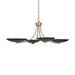 Myhouse Lighting Kichler - 52854CPZBK - Four Light Chandelier/Semi Flush - Palmela - Champagne Bronze