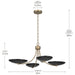 Myhouse Lighting Kichler - 52854CPZBK - Four Light Chandelier/Semi Flush - Palmela - Champagne Bronze